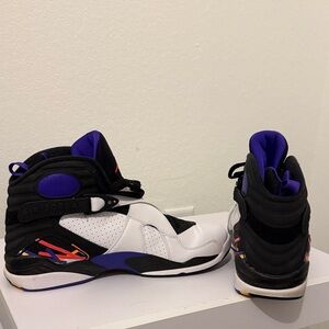 Jordan Kids Sneakers - Black, White, Purple